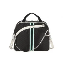 LeSportsac AEC Striped Tennis Bag