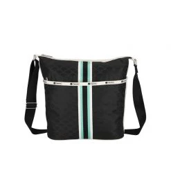 LeSportsac New Arrivals AEC Striped Zip Bucket Bag