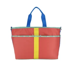 LeSportsac AEC Striped Large Zip Tote 11 LeSportsac AEC Striped Large Zip Tote