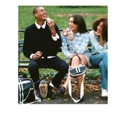 LeSportsac New Arrivals AEC Striped Shoulder Bag